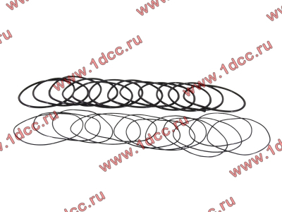 Кольцо уплотнительное гильзы цилиндра (комплект 12 тонких и 12 толстых) двигатель TD226B6G Lonking CDM (СДМ) 01153804/01153805 фото 1 Новосибирск