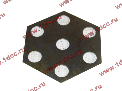 Шайба балансира регулировочная шестигранная (6 отв. + 1 по центру) SHAANXI / Shacman (ШАНКСИ / Шакман)  фото 1 Новосибирск